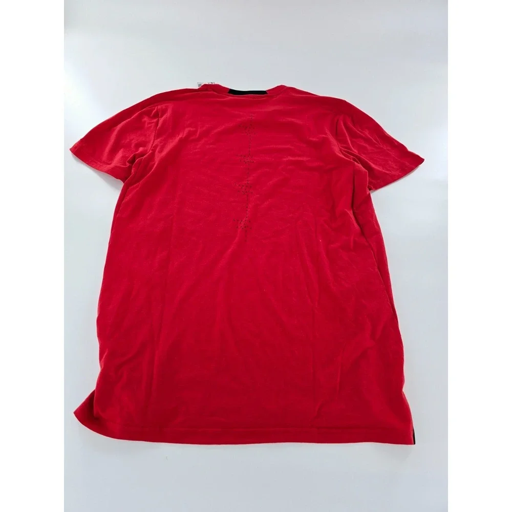 New Adidas Patrick Mahomes D4T Performance‎ Training TShirt Mens Sz Medium Red
